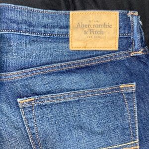 Abercrombie Fitch used Dark jeans . Size 34\34